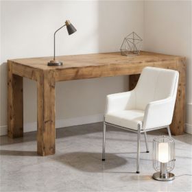 Administrative desk, computer desk, rectangular desk, study desk, carefully designed with solid wood